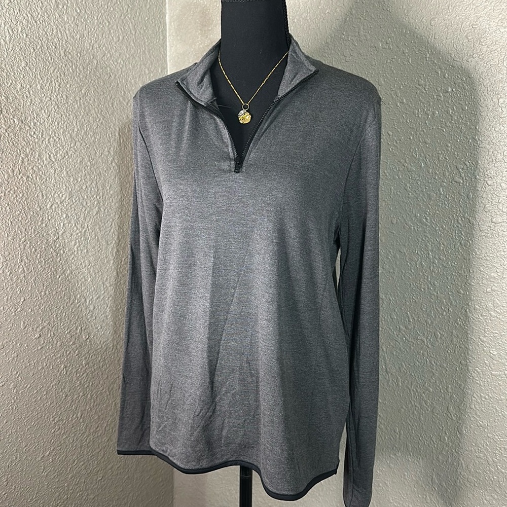NWT‎ Threads 4 Thought Pullover - Heather Gray/Black